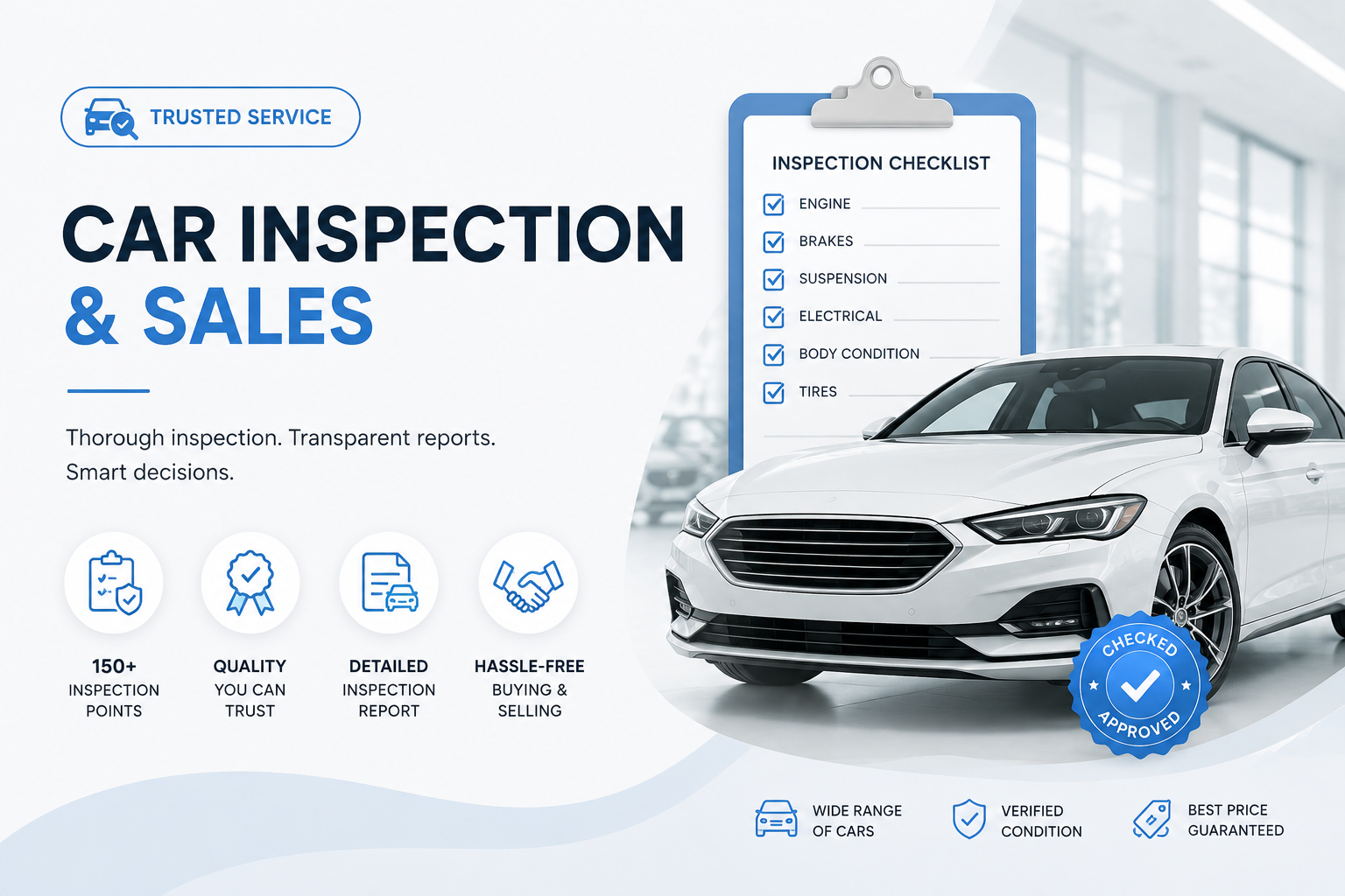 Used vehicle inspection